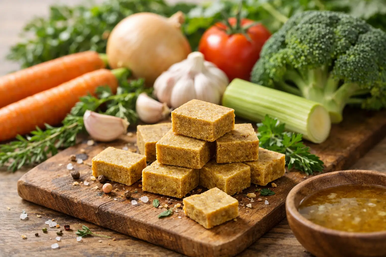 Organic Vegetable Bouillon Cubes, Better Flavor