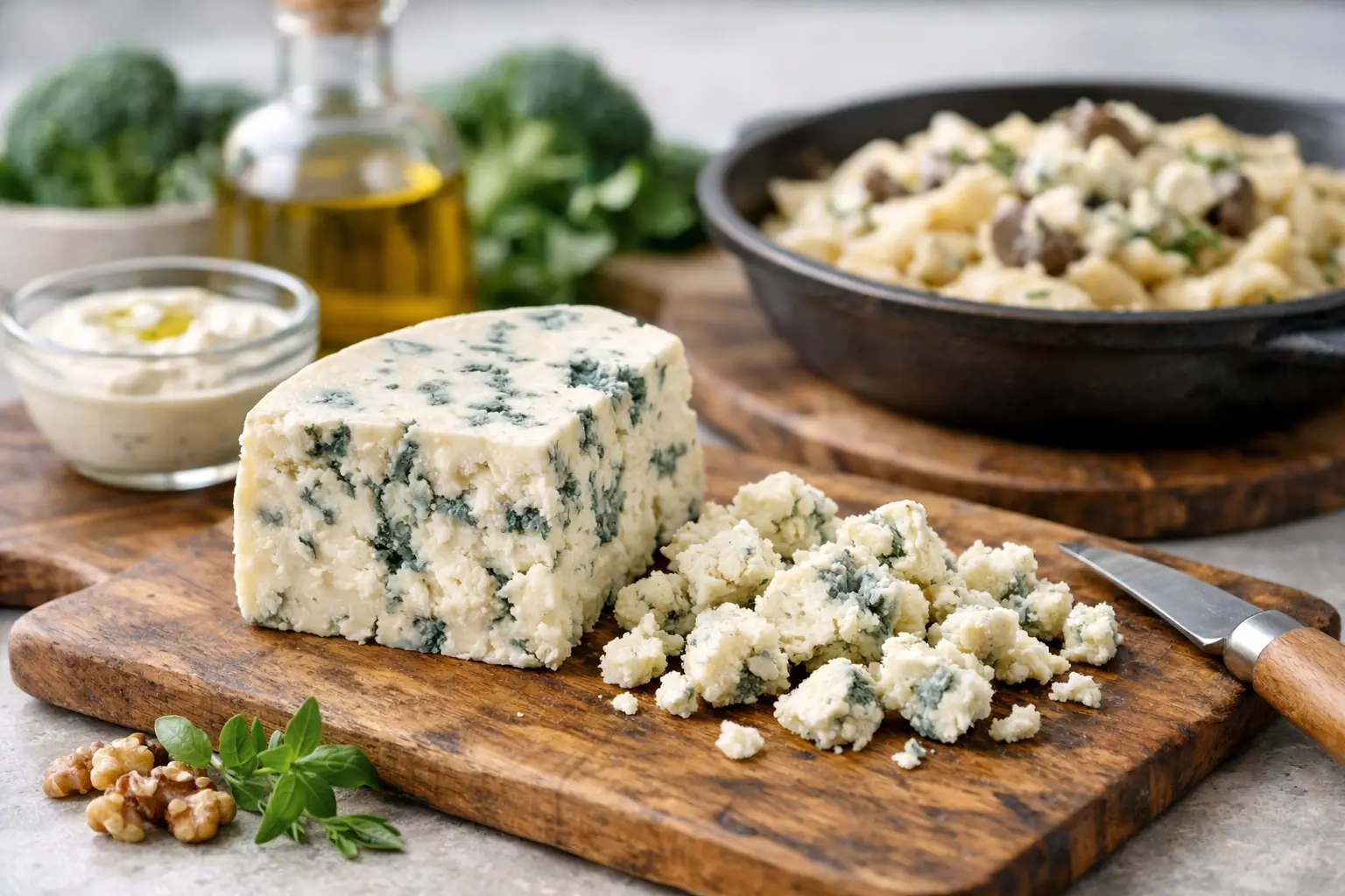 Vegan Blue Cheese Alternative for Cooking